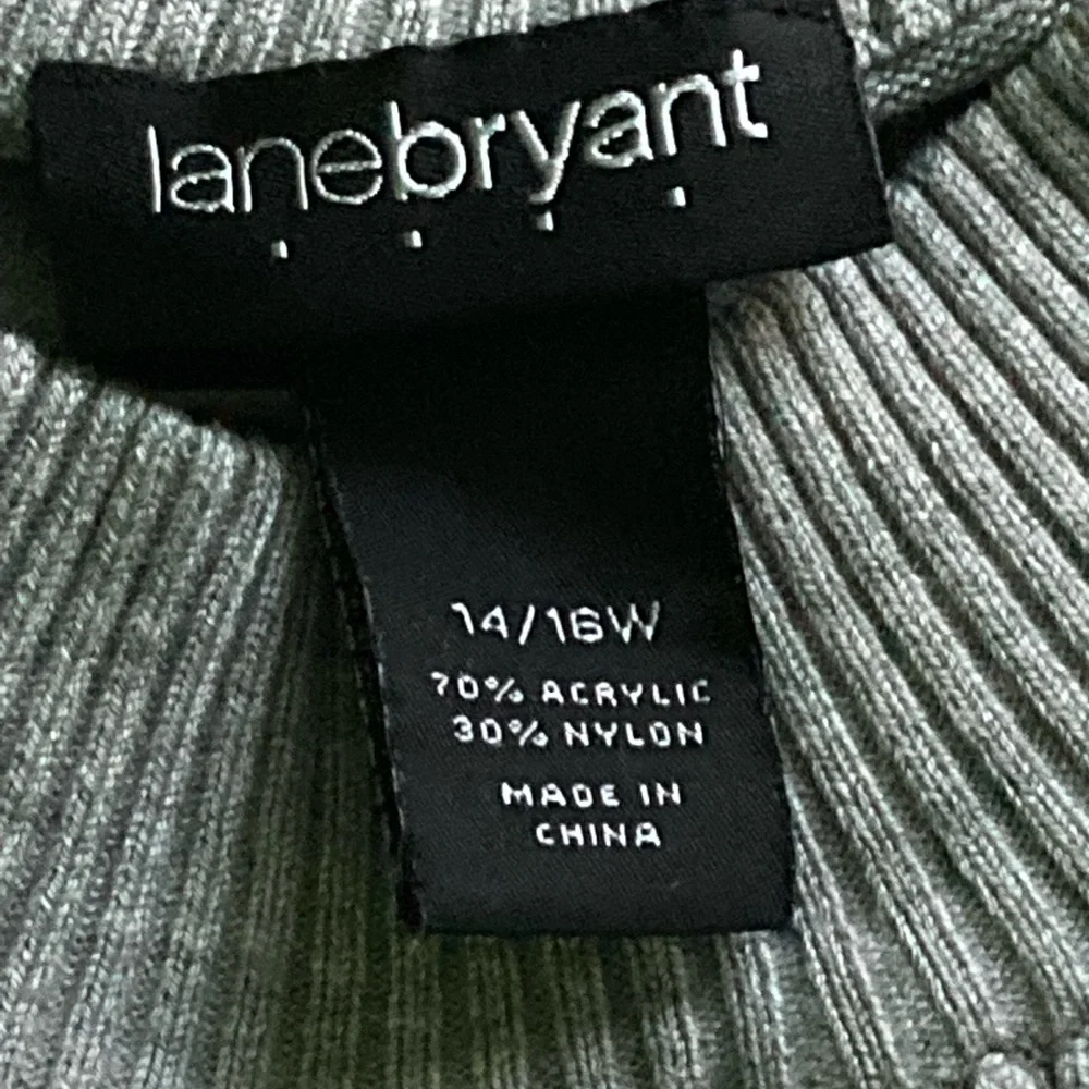 Like New Lane Bryant Gray Sweater - Picture 3 of 5
